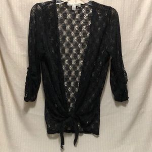 French laundry Crocheted pullover l 100% polyester